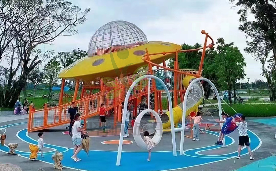 飞碟造型无动力景区游乐园设备