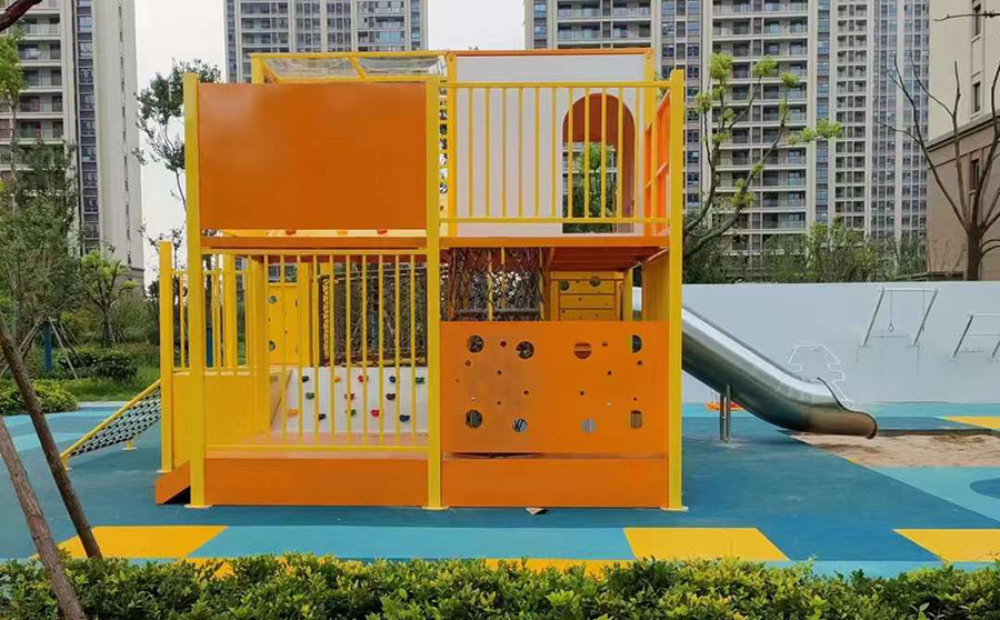 江苏小区儿童游乐设施项目案例