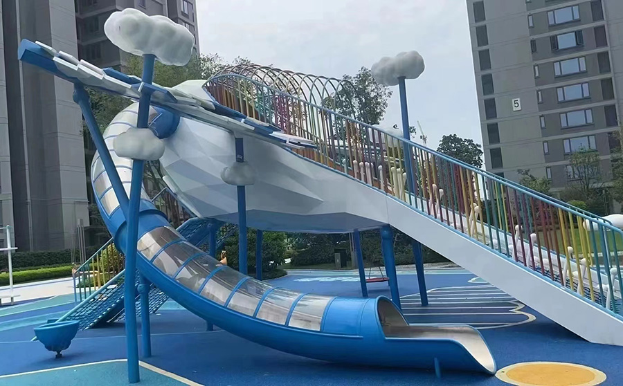 小鸟造型非标游乐设备效果图